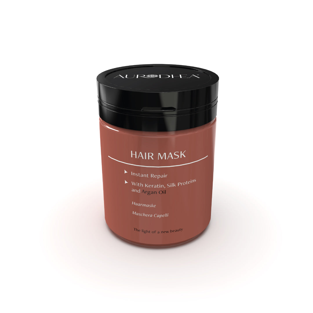 Masque capillaire démêlant à l'huile d'argan