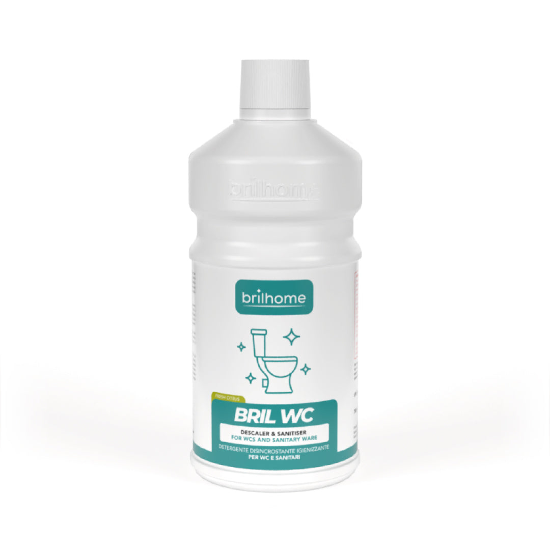 BRIL WC - DETERGENTE DESCALCIFICANTE CONCENTRADO CON ACCIÓN BLANQUEANTE - 750ML