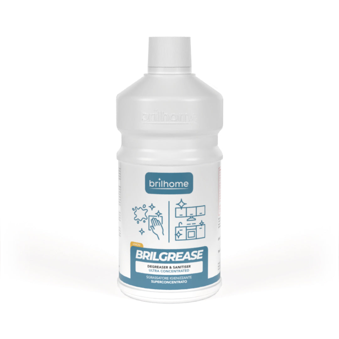 BRILGREASE - DESENGRASANTE Y DESINFECTANTE SUPERCONCENTRADO - 750ML