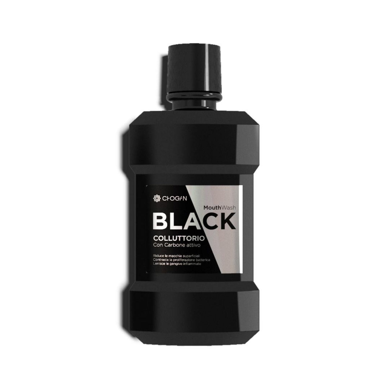 ENJUAGUE BUCAL NEGRO CON CARBÓN ACTIVADO - 250 ML