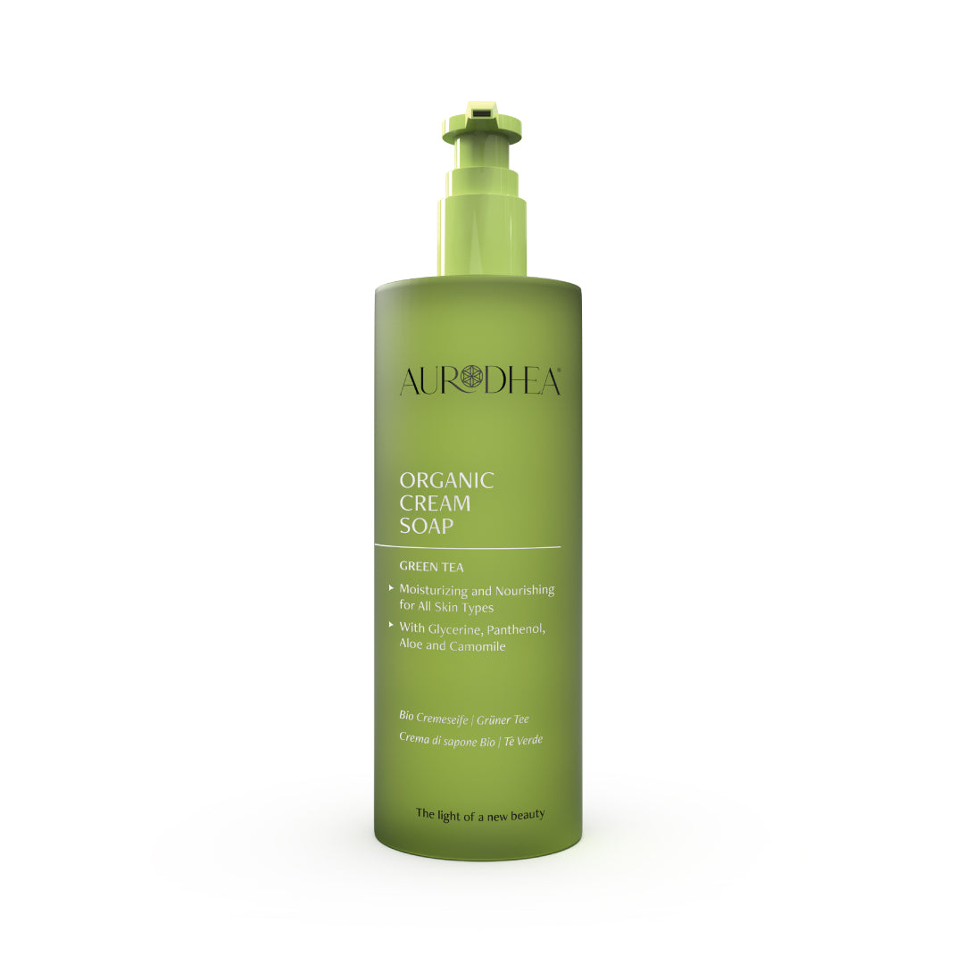 Crème de savon au Thé vert