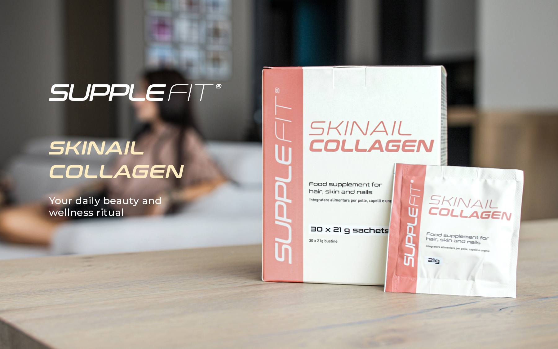 skinail collagene soin beauté avec collagène acide hyaluronique et vitamines